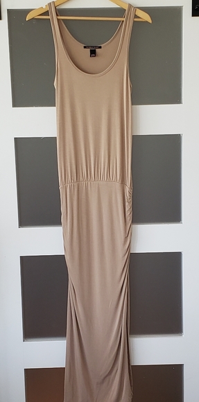 VICTORIA'S SECRET tanktop side ruched maxidress XS - Picture 4 of 12